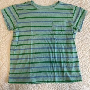Kids Primary Striped T Shirt - Size 8-9